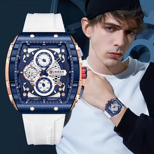 CURREN Men's Sports Watch-A Bold & Stylish