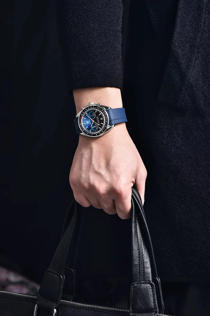 BENYAR Men’s Luxury Chronograph Watch – Waterproof, Stainless Steel