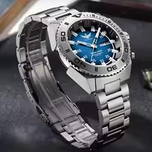 Yelang V1035 44mm men’s dive watch, kinetic, 100m waterproof, luminous, sapphire.