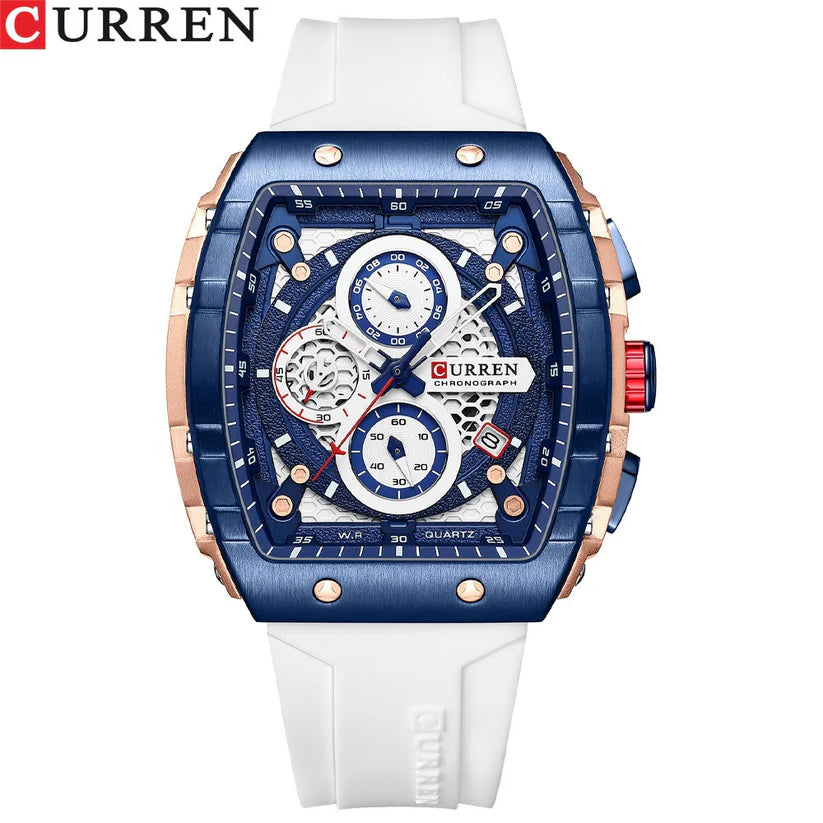 CURREN Men's Sports Watch-A Bold & Stylish